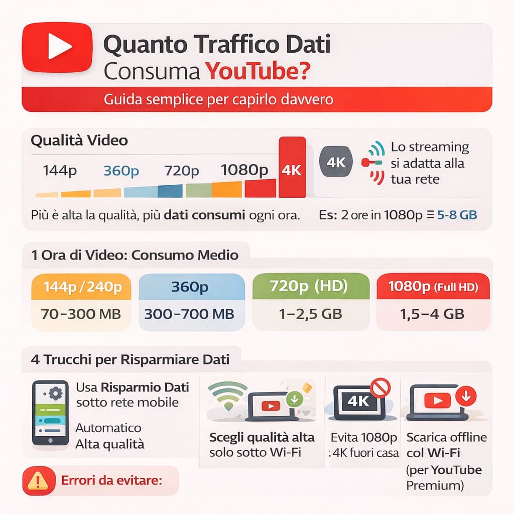 Come andare in Diretta su YouTube - Info